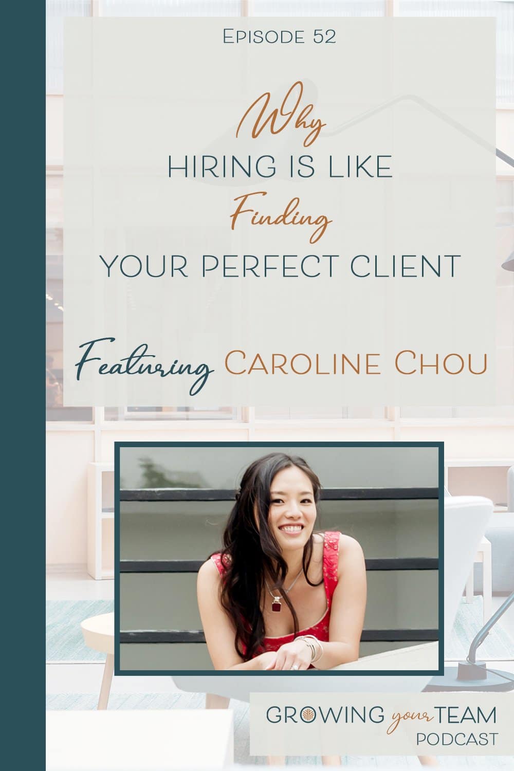 Caroline Chou, Growing You Team Podcast, Jamie Van Cuyk, Small Business