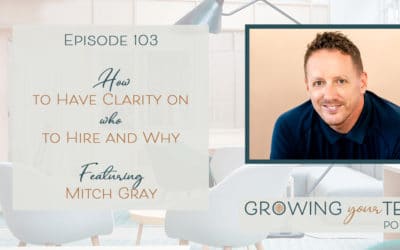 Ep103 – How to Have Clarity on Who to Hire and Why with Mitch Gray