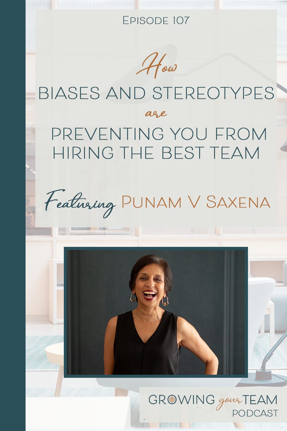 Punam V Saxena, Growing Your Team Podcast, Jamie Van Cuyk, Small Business