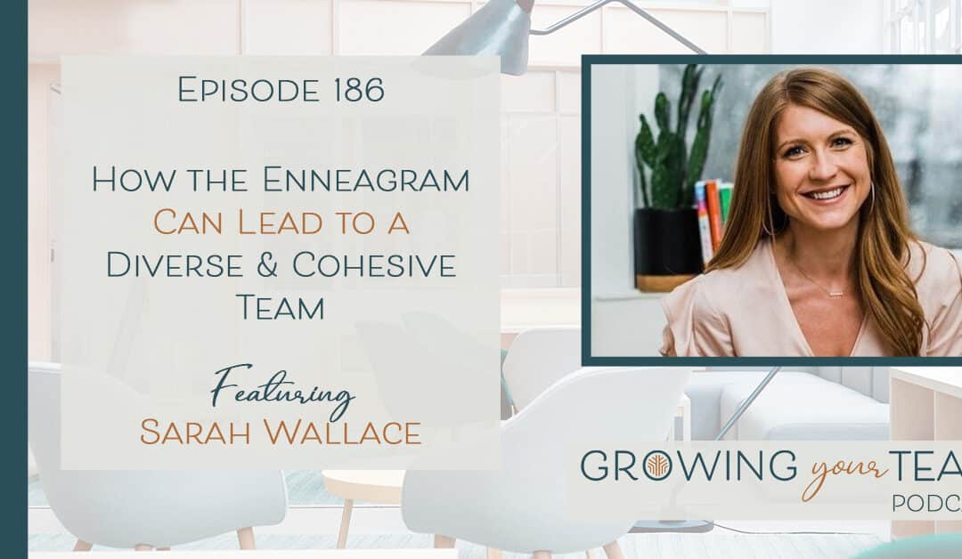 Ep186 – How the Enneagram Can Lead to a Diverse and Cohesive Team with Sarah Wallace