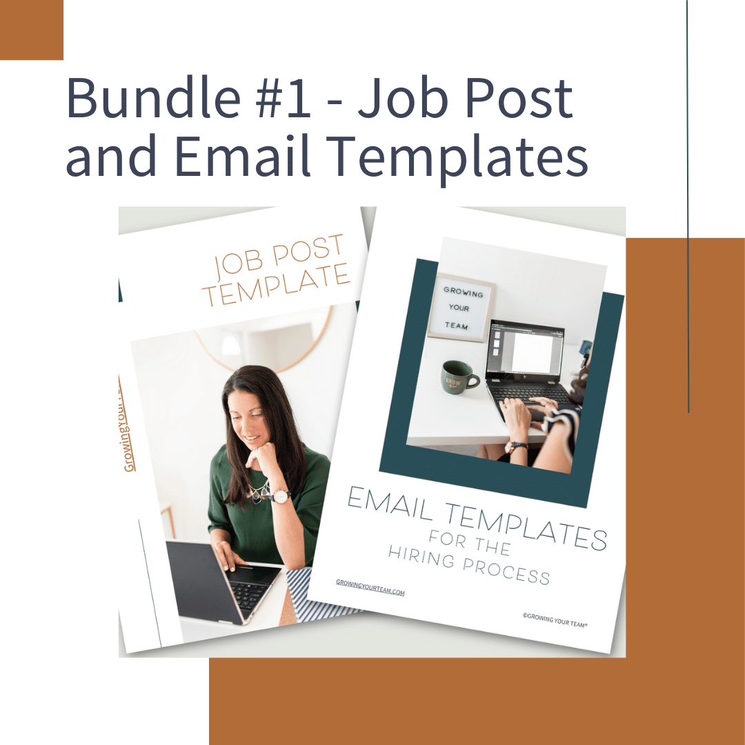 Bundle 1 - Job Post and Email Templates