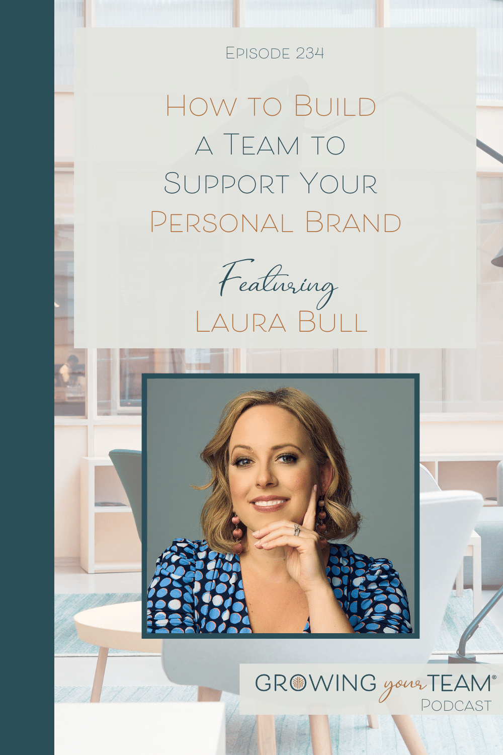 How to Build a Team to Support Your Personal Brand with Laura Bull, Growing Your Team Podcast, Jamie Van Cuyk, Small Business